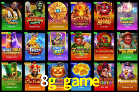 Interface do App 8g game